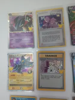 HUGE 34 CELEBRATIONS Pokemon Card Lot! Sylveon Charizard Mimikyu Greninja Promos - Image 2