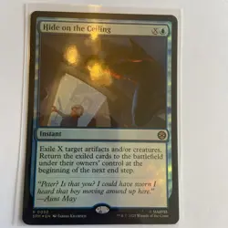 MTG: Spider-Man - Hide on the Ceiling(Foil) - Rare - 0032 NM - Image 1