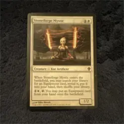 Magic The Gathering Stoneforge Mystic Creature Card Worldwake - Image 1
