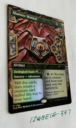 MTG Monster Manual RAINBOW FOIL Secret Lair x Dungeons & Dragons #1782 NM/M - Image 2