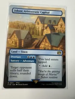 Jidoor, Aristocratic Capital (Borderless) ✅ Final Fantasy ✅ Magic (mtg) - Image 1