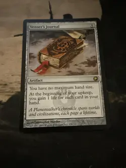 Venser's Journal Scars of Mirrodin Regular - Image 1