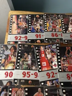 35 Card Lot Michael Jordan MJ Timeframe Upper Deck 1998 - Image 2