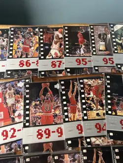 35 Card Lot Michael Jordan MJ Timeframe Upper Deck 1998 - Image 3