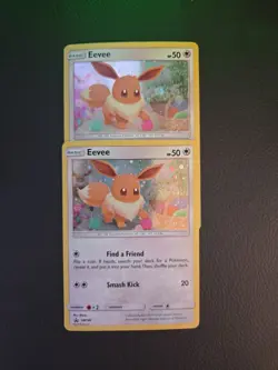 Eevee HP50 2019 Collectible Holo Pokemon Trading Card Promo No. SM184 - Image 1