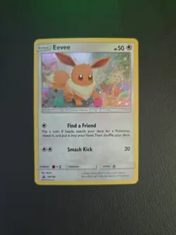 Eevee HP50 2019 Collectible Holo Pokemon Trading Card Promo No. SM184 - Image 5