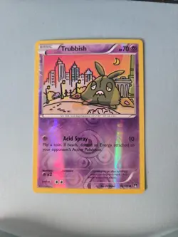 Alolan Vulpix 21/145 Guardians Rising And Trubbish 56/122 Breakpoint Rev Holo - Image 2