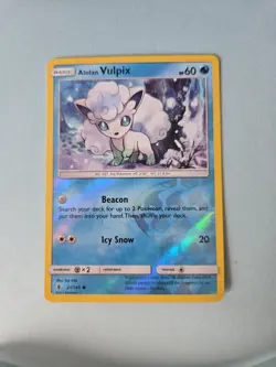 Alolan Vulpix 21/145 Guardians Rising And Trubbish 56/122 Breakpoint Rev Holo - Image 4