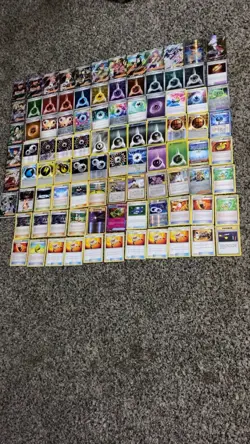 Pokemon TCG 94 Card Lot Trainer Energy Lot conditions vary - Image 1