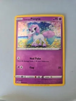 Pokemon TCG Galarian Ponyta SWSD-SWSH013 Promo-Holofoil - Image 2