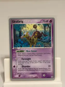 Girafarig 16 LIGHTLY PLAYED Legend Maker 92 Pokemon - Image 2
