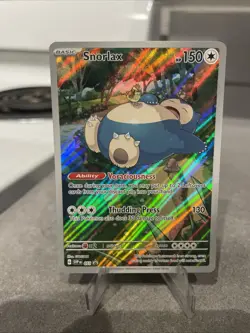 Pokemon TCG Snorlax SVP051 Scarlet & Violet 151 ETB Full Art Promo - Image 1