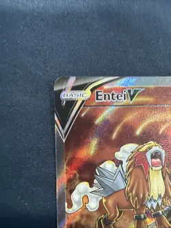 ENTEI V GG36/GG70 HOLO V RARE CROWN ZENITH GALARIAN GALLERY POKEMON NM - Image 2