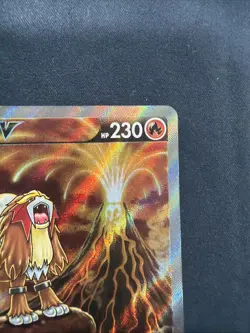 ENTEI V GG36/GG70 HOLO V RARE CROWN ZENITH GALARIAN GALLERY POKEMON NM - Image 3