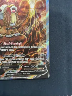 ENTEI V GG36/GG70 HOLO V RARE CROWN ZENITH GALARIAN GALLERY POKEMON NM - Image 4