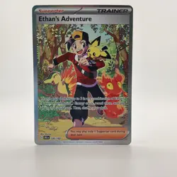 Pokemon Ethan's Adventure Special Illustration Rare Holo Sv10 236/182 2025 - Image 1