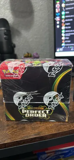 Pokemon TCG Mega Evolution Perfect Order 2 Boxes - Image 3