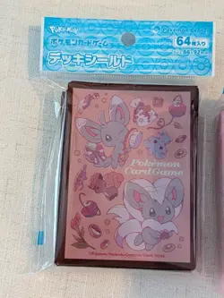 Pokemon Official Sleeves & Deck Case Minccino Cinccino 64 Sleeve Japanese - Image 2