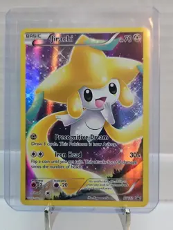 Pokemon TCG Jirachi Black Star Promo Holo Card XY112 Near Mint Condition - Image 1