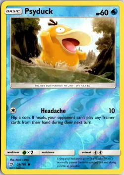 Psyduck 26/181 C Team Up Pokemon Reverse Holo NM/M - Image 1