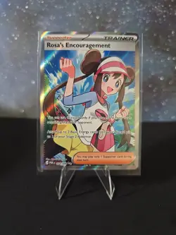 Rosa's Encouragement 114/088 ME03 Perfect Order Holo Pokemon Card - Image 1