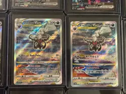 Pokemon 18 SIR Alt Art Card Lot Arceus Salamence Roaring Moon Darkrai Deoxys - Image 4