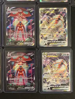 Pokemon 18 SIR Alt Art Card Lot Arceus Salamence Roaring Moon Darkrai Deoxys - Image 5
