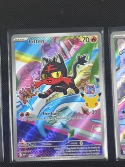 Pokemon First Partner Illustration Collection | Gen 7 Starters | Set Of 3 - Image 4