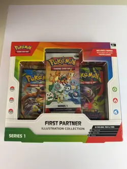 New Pokemon TCG First Partners Illustration Collection Series 1 - Image 1