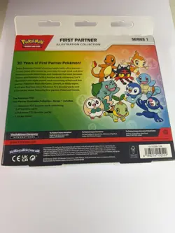 New Pokemon TCG First Partners Illustration Collection Series 1 - Image 2