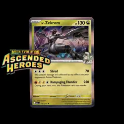 Pokemon TCG N's Zekrom 155/217 Ascended Heroes Rare Holo NM - Image 1