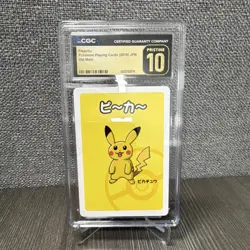 Pokemon Pikachu Playing Cards (2019) JPN Old Maid CGC Pristine 10 - Image 1