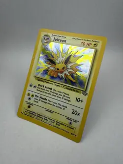 Pokemon Jolteon 4/64 Jungle Holo Rare Unlimited 1999 - Image 2