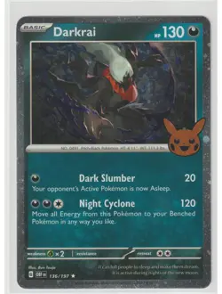 DARKRAI 136/197 RARE OBSIDIAN FLAMES POKEMON NM/M - Image 1