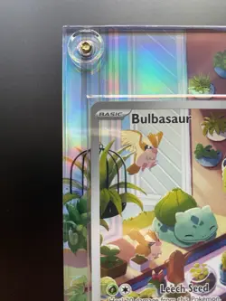 Pokemon Bulbasaur 143/142 Stellar Crown | INCLUDES Extended Art Case! - Image 2