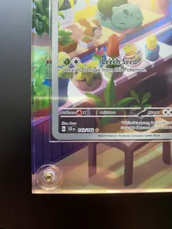 Pokemon Bulbasaur 143/142 Stellar Crown | INCLUDES Extended Art Case! - Image 5