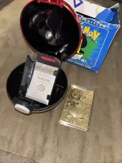 Lot Of 4 23K Gold Plated 1999 Burger King Pokemon Trading Cards With Boxes - Image 5