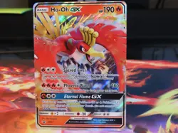 Ho-Oh GX SM57 Black Star Promo Near Mint Sleeved Pokemon Card Sun Moon NM - Image 1