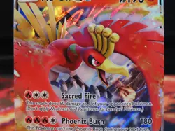 Ho-Oh GX SM57 Black Star Promo Near Mint Sleeved Pokemon Card Sun Moon NM - Image 2