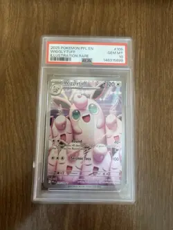 Pokemon 2025 Wigglytuff 105/094 IR Phantasmal Flames GEM MINT PSA 10 - Image 1