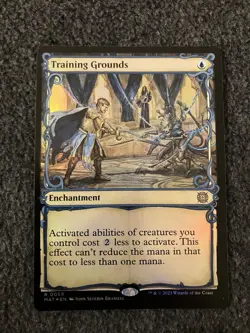 Magic The Gathering MTG - Training Grounds (Showcase) Foil - MAT - Image 1