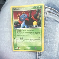 Pokemon Volbeat EX Delta Species 56/113 Basic 60HP Card 2005 English - Image 1