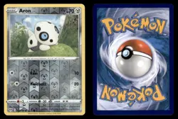 Aron 121/189 Common Darkness Ablaze Pokemon TCG Reverse Holo NM - Image 3