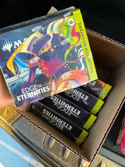 MTG Edge of Eternities Sealed booster collector boxes and play booster box - Image 2