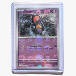 Yamask (Master Ball Pattern) 039/086 Sv: White Flare Holo Pokemon TCG Near Mint - Image 1