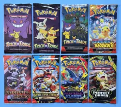 Pokemon 8 Booster Packs Black Bolt & More +BONUS! Lot #8 - Image 1