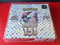 Pokemon TCG Japanese 151 Booster Box sv2a - Factory Sealed w/ protective case - Image 1