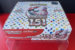Pokemon TCG Japanese 151 Booster Box sv2a - Factory Sealed w/ protective case - Image 2