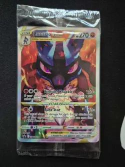 Lucario SWSH291 NM SEALED - Black Star Promo - Crown Zenith - Image 1