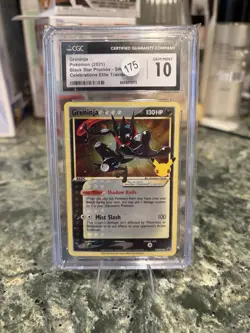 Greninja Star SWSH144 Black Star Promo Celebrations Holo CGC 10 Pokemon TCG - Image 1